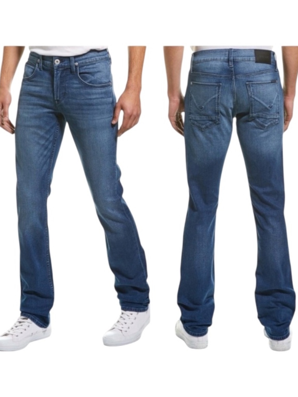 Hudson Men’s Byron Straight Leg Jeans – Size 33 x 32